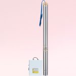 Elektromos búvárszivattyú, Strend Pro Garden SD47/17, ezüst, 1100 W, kúthoz, 20 m kábel, maximális emelőmagasság: 126 m, 3300 l/perc, IP68, tiszta vízhez