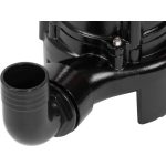 Elektromos búvárszivattyú, Strend Pro Garden SCV750, fekete/ezüst, 750 W, 6 m kábel, maximális emelőmagasság: 12 m, 300 l/perc, IPX8, szennyvízhez, úszókapcsolós, késes