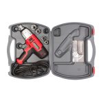 Elektromos ütvecsavarozó, Worcraft IW-500, piros/fekete/ezüst, 450 W, 400 Nm, 230 V, 0-3300 fordulat/perc, 0-3300 ütés/perc