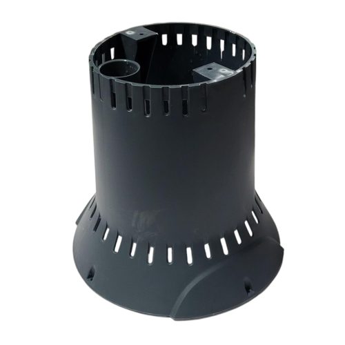 Alsó garat darálóhoz, Strend Pro Garden, sötétszürke, gabona és szemestermény adagolásához, tartozék
