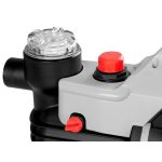 Elektromos kerti szivattyú, Strend Pro Garden HWA850, szürke/fekete, 850 W, 1 m kábel, maximális emelőmagasság 38 m, 60 l/perc, tiszta és klóros vízhez, LCD kijelző