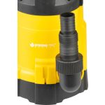 Elektromos iszapszivattyú, Strend Pro Garden NSP3D750-K, sárga/fekete, 750 W, 10 m kábel, maximális emelőmagasság: 8 m, 233 l/perc, szennyvízhez, úszókapcsolós, 30 mm szemcseméretig