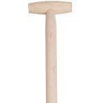 Ásó, Strend Pro Garden S592.WH, egyenes fej, sötétszürke, acél fej, fa nyél, T markolat