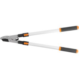   Ágvágó olló, Strend Pro Garden KT3859, fehér, 75–100 cm, alumínium nyél, acél penge, üllős, teleszkópos, maximum 30 mm átmérő