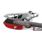 Ágvágó olló, Strend Pro Premium 3146B-3, ezüst, rúddal, 210 cm, 180°-ban forgatható, acél nyél, acél penge