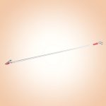 Ágvágó olló, Strend Pro Premium 3146B-3, ezüst, rúddal, 210 cm, 180°-ban forgatható, acél nyél, acél penge