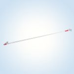 Ágvágó olló, Strend Pro Premium 3146B-3, ezüst, rúddal, 210 cm, 180°-ban forgatható, acél nyél, acél penge