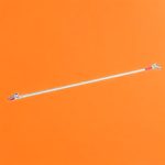 Ágvágó olló, Strend Pro Premium 3146B-3, ezüst, rúddal, 210 cm, 180°-ban forgatható, acél nyél, acél penge