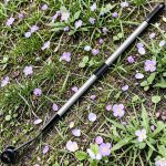 Kerti gyomeltávolító, Aquacraft 380910, ezüst, alumínium nyél, acél kés, műanyag görgők, padlólap és járdalap fugaközökhöz