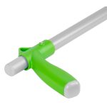 Kézi szemétszedő, Strend Pro Premium, ezüst, 100 cm, alumínium nyél, acél tüskék, hajlás nélkül használható, kerti és közterületi szemétszedéshez