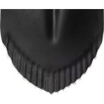 Ásó, Strend Pro Premium RedShark, 115 cm, hegyes fej, fekete/piros, acél fej, üvegszálas nyél, D markolat, fogazott él, bordázott