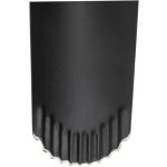 Ásó, Strend Pro Premium RedShark, 128 cm, keskeny fej, fekete/piros, acél fej, üvegszálas nyél, D markolat, fogazott él, bordázott, csatornázó