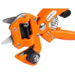 Oltófogó, Strend Pro Garden, narancssárga, acél penge, műanyag fej, Omega oltási módszer, szőlőhöz és gyümölcsfákhoz, 80% feletti sikerarány