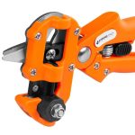 Oltófogó, Strend Pro Garden, narancssárga, acél penge, műanyag fej, Omega oltási módszer, szőlőhöz és gyümölcsfákhoz, 80% feletti sikerarány