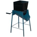 Kézi zöldségdaráló, Fed 601, kék/fekete, 6,75 l, 53 x 36 x 79,5 cm, állványos, zöldségek szeleteléséhez