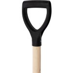 Ásó, Strend Pro Garden Gardex, hegyes fej, sötétszürke, edzett acél fej, fa nyél, D markolat
