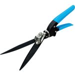 Sövényvágó olló, Aquacraft 350130, kék/fekete, 36,3 cm, műanyag nyél, acél penge, 90°-ban elforgatható