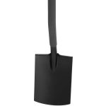 Ásó, Strend Pro Garden ErgoLine1200, egyenes fej, 120 cm, fekete, acél fej, acél nyél, D markolat