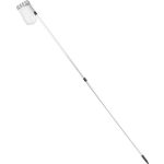 Gyümölcsszedő, Strend Pro Garden GT7007, ezüst, teleszkópos nyél, 134-240 cm, alumínium nyél, vászonkosár
