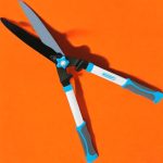 Sövényvágó olló, Aquacraft 371213, fehér/fekete, 71 cm, alumínium nyél, hullámos acél penge, teleszkópos