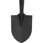 Ásó, Strend Pro Garden ErgoLine700, 70 cm, hegyes fej, fekete, acél fej, acél nyél, D markolat, mini