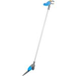 Szegélynyíró olló, Aquacraft Prémium P3531, 21 cm, acél penge, teleszkópos, forgófejes, 3 állítható vágási szög