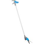 Szegélynyíró olló, Aquacraft Prémium P3531, 21 cm, acél penge, teleszkópos, forgófejes, 3 állítható vágási szög