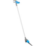 Szegélynyíró olló, Aquacraft Prémium P3531, 21 cm, acél penge, teleszkópos, forgófejes, 3 állítható vágási szög