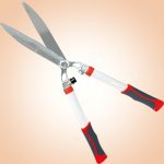 Sövényvágó olló, Aquacraft 371216, fehér/szürke, 69,6 cm, alumínium nyél, acél penge, maximum 16 mm átmérő