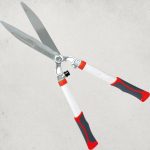 Sövényvágó olló, Aquacraft 371216, fehér/szürke, 69,6 cm, alumínium nyél, acél penge, maximum 16 mm átmérő