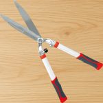 Sövényvágó olló, Aquacraft 371216, fehér/szürke, 69,6 cm, alumínium nyél, acél penge, maximum 16 mm átmérő