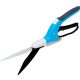 Szegélynyíró olló, Aquacraft 350160, kék, 40 cm, acél penge, 360°-ban forgatható