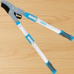 Ágvágó olló, Aquacraft 360770, fehér, 73,3 cm, alumínium nyél, acél penge, maximum 40 mm átmérő, teleszkópos