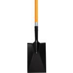 Ásó, Strend Pro Garden, egyenes fej, fekete/sárga, acél fej, üvegszálas nyél, D markolat