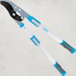 Ágvágó olló, Aquacraft 360709, fehér, 73,5 cm, alumínium nyél, acél penge, maximum 40 mm átmérő, teleszkópos