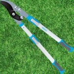 Ágvágó olló, Aquacraft 360709, fehér, 73,5 cm, alumínium nyél, acél penge, maximum 40 mm átmérő, teleszkópos