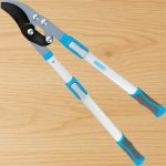 Ágvágó olló, Aquacraft 360709, fehér, 73,5 cm, alumínium nyél, acél penge, maximum 40 mm átmérő, teleszkópos