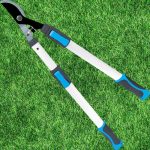 Ágvágó olló, Aquacraft 360483, fehér, 70 cm, alumínium nyél, acél penge, maximum 35 mm átmérő, teleszkópos