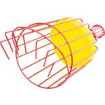 Gyümölcsszedő, Strend Pro Garden GT7011, piros, drótos, kosaras, 15 cm átmérő, fésűs kosár, szivaccsal, magas és alacsony gyümölcsfákhoz, nyél nélkül
