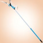 Ágvágó olló, Aquacraft 320070, kék/fehér, teleszkópos rúddal, fűrésszel, 180-300 cm, alumínium nyél, acél penge, köteles mechanika