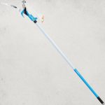 Ágvágó olló, Aquacraft 320070, kék/fehér, teleszkópos rúddal, fűrésszel, 180-300 cm, alumínium nyél, acél penge, köteles mechanika