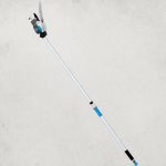 Ágvágó olló, Aquacraft 320146, ezüst, teleszkópos rúddal, fűrésszel, 200 cm, alumínium nyél, acél penge, 180°-ban forgatható