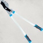 Ágvágó olló, Aquacraft 360703, fehér, 78,3 cm, alumínium nyél, acél penge, maximum 42 mm átmérő, fogasáttételes