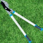 Ágvágó olló, Aquacraft 360703, fehér, 78,3 cm, alumínium nyél, acél penge, maximum 42 mm átmérő, fogasáttételes