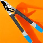 Ágvágó olló, Aquacraft 360492 PowerPlus, sötétszürke, 53 cm, üvegszálas nyél, acél penge, maximum 30 mm átmérő, PowerPlus váltókar