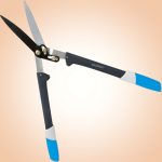 Sövényvágó olló, Aquacraft 370392, sötétszürke, 73,5 cm, üvegszálas nyél, acél penge, PowerPlus váltókar