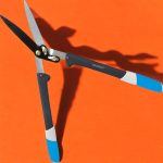 Sövényvágó olló, Aquacraft 370392, sötétszürke, 73,5 cm, üvegszálas nyél, acél penge, PowerPlus váltókar