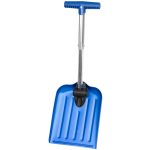 Autóhólapát, Strend Pro, kék, 30 x 60 cm, összecsukható, teleszkópos, eloxált alumínium, penge 20 × 26 cm