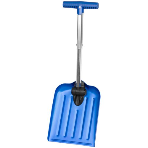 Autóhólapát, Strend Pro, kék, 30 x 60 cm, összecsukható, teleszkópos, eloxált alumínium, penge 20 × 26 cm