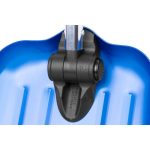 Autóhólapát, Strend Pro, kék, 30 x 60 cm, összecsukható, teleszkópos, eloxált alumínium, penge 20 × 26 cm